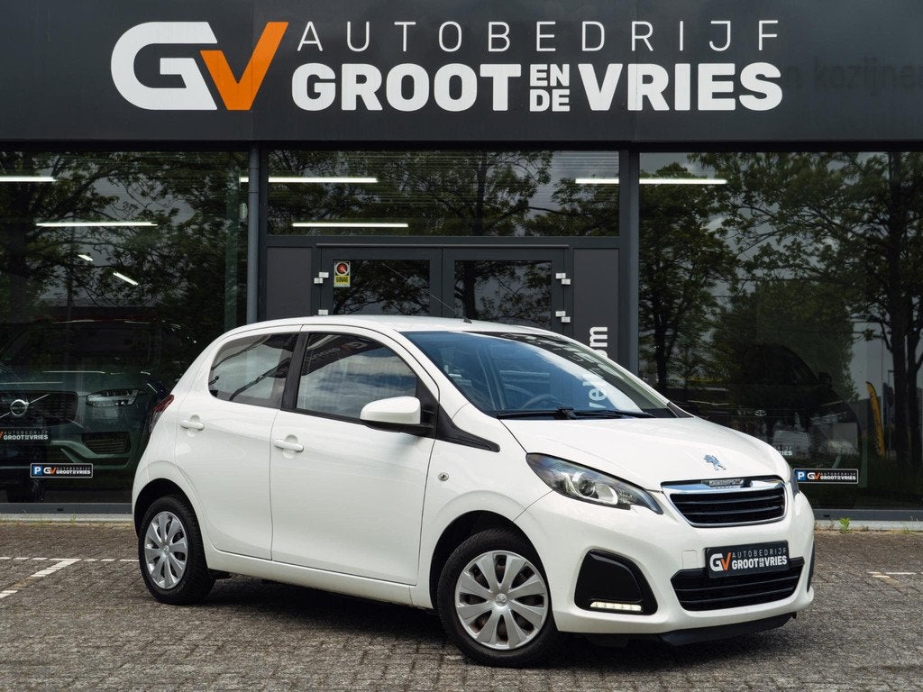 Peugeot 108 1.0 VTi Active|Airco|5drs|Bluetooth, Voorwielaandrijving, Euro 5, Stof, Gebruikt
