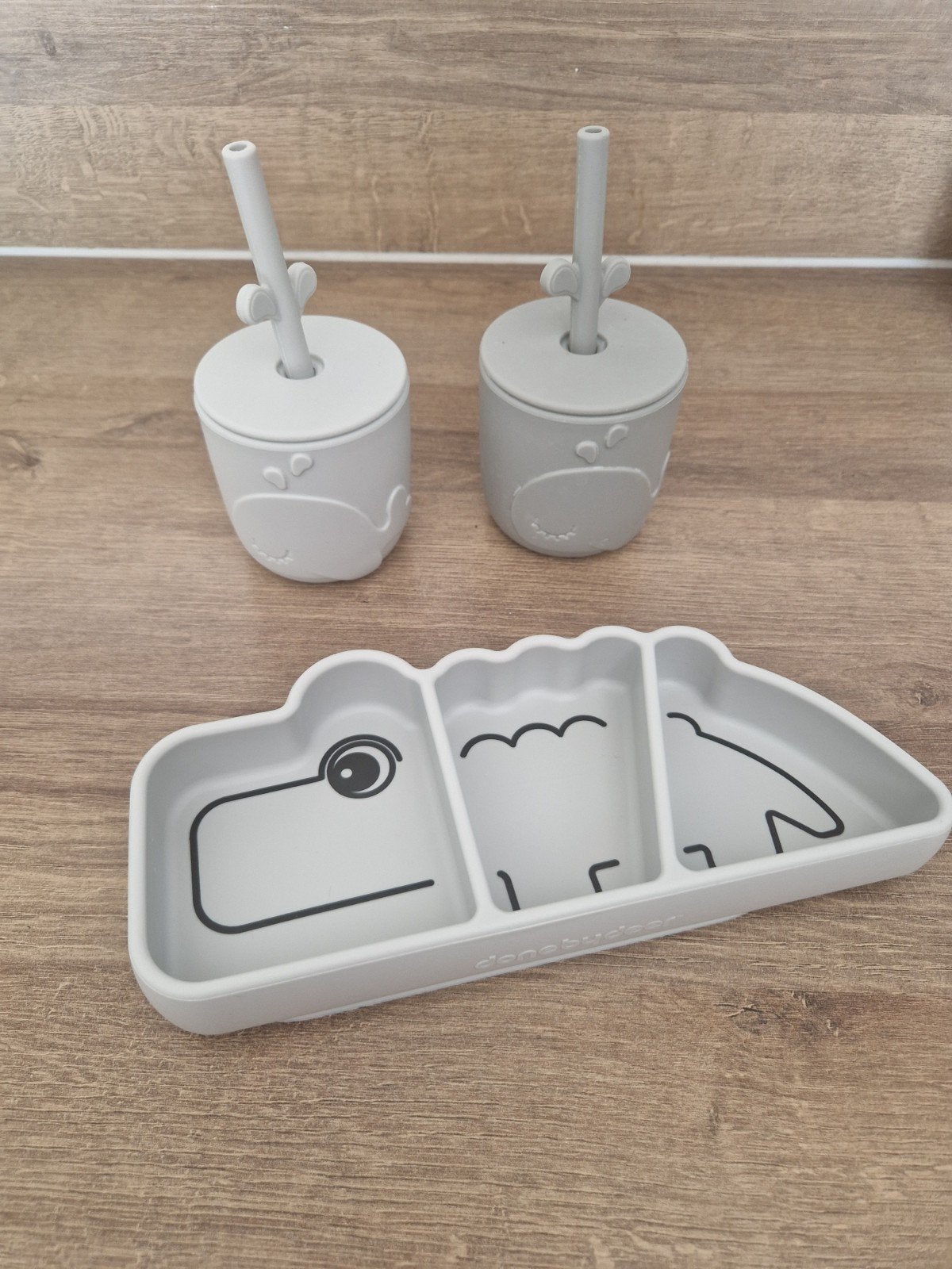 Done by Deer bord en bekers set, Kinderen en Baby's, Ophalen of Verzenden, Zo goed als nieuw