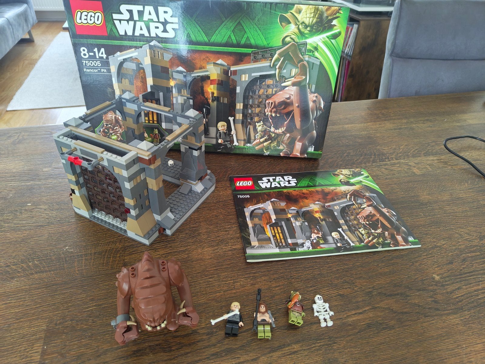 Lego Star Wars Rancor Pit (75005) met doos en instructies, Kinderen en Baby's, Speelgoed | Duplo en Lego, Star Wars, Lego, Ophalen of Verzenden