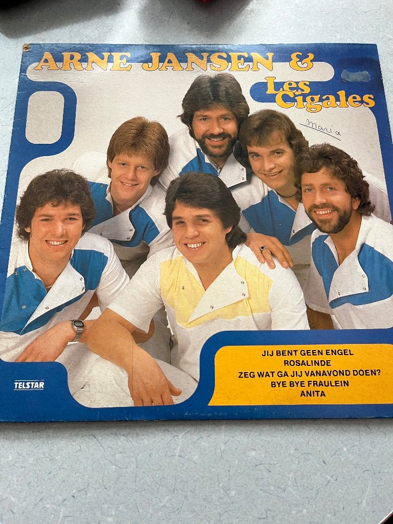Piraat Arne Jansen&Les Cigales elpee 1981, LP, Ophalen of Verzenden, Inclusief binnenhoes, 12 inch