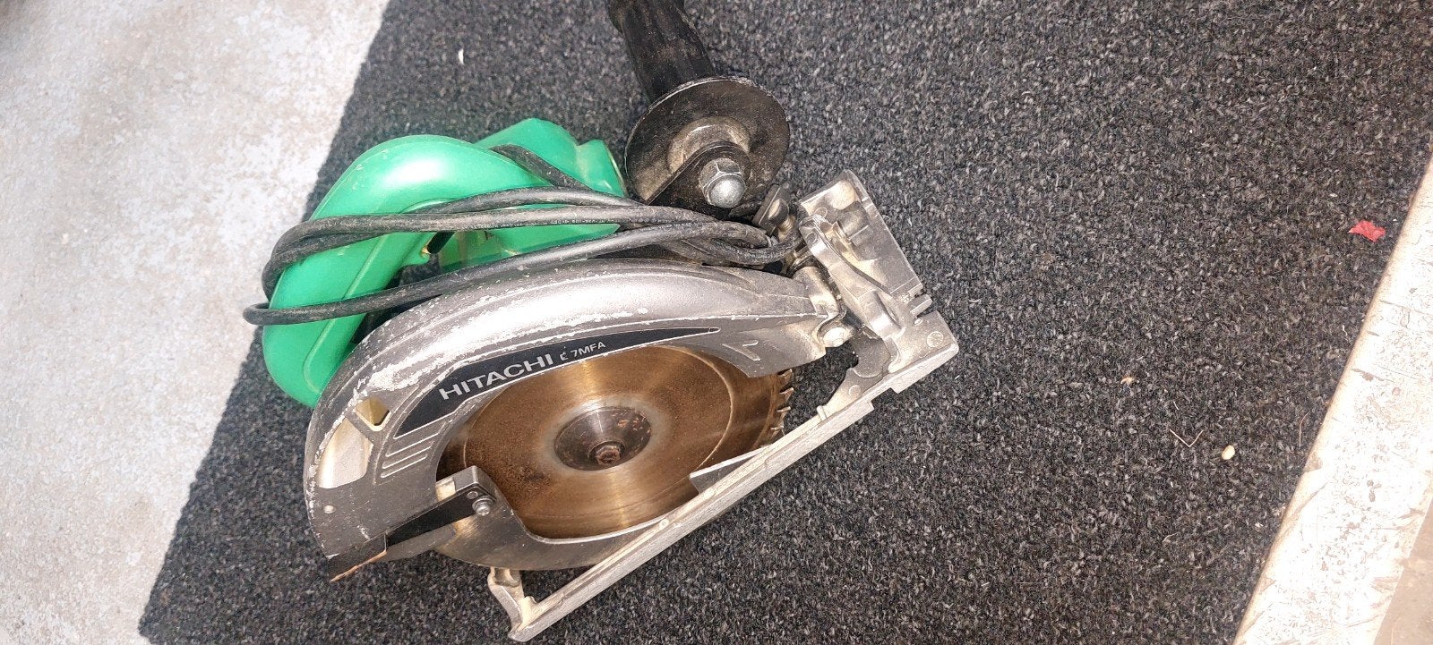 cirkelzaag, Gebruikt, Cirkelzaag, Hitachi Koki, 600 tot 1200 watt
