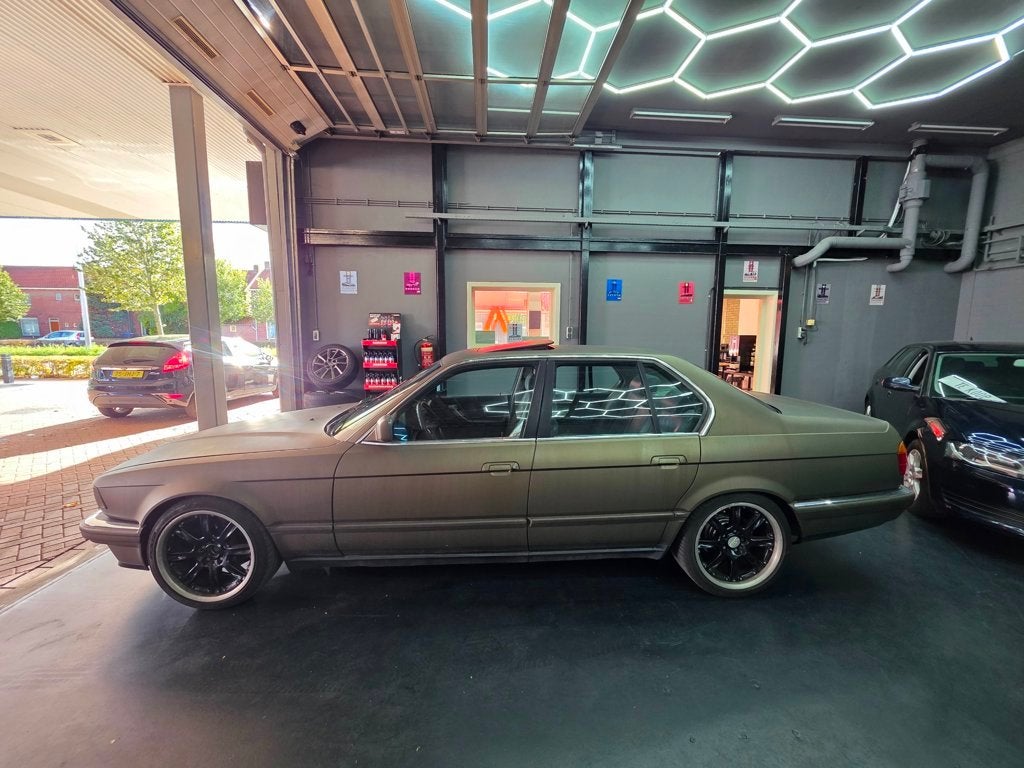 BMW 7-serie 735i oldtimer ! 1987! geen roest!, Auto's, Gebruikt, Leder, Bedrijf, Grijs