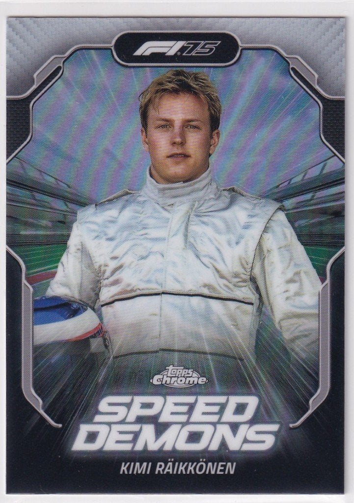 Kimi Raikkonen Speed Demons Refractor #SD-11, Verzenden, Nieuw, Formule 1