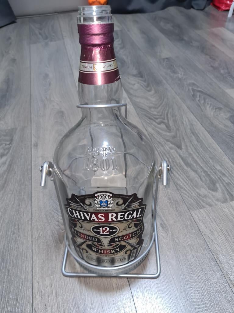 Chivas 4.5 liter op schommel zonder dop, Ophalen of Verzenden, Frankrijk, Overige typen