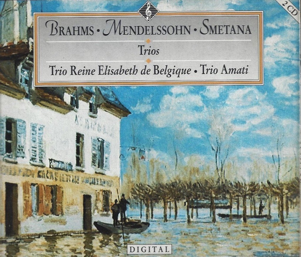CD BOXSET - Brahms / Mendelssohn / Smetana - Trios, Cd's en Dvd's, Cd's | Klassiek, Kamermuziek, Boxset, Ophalen of Verzenden