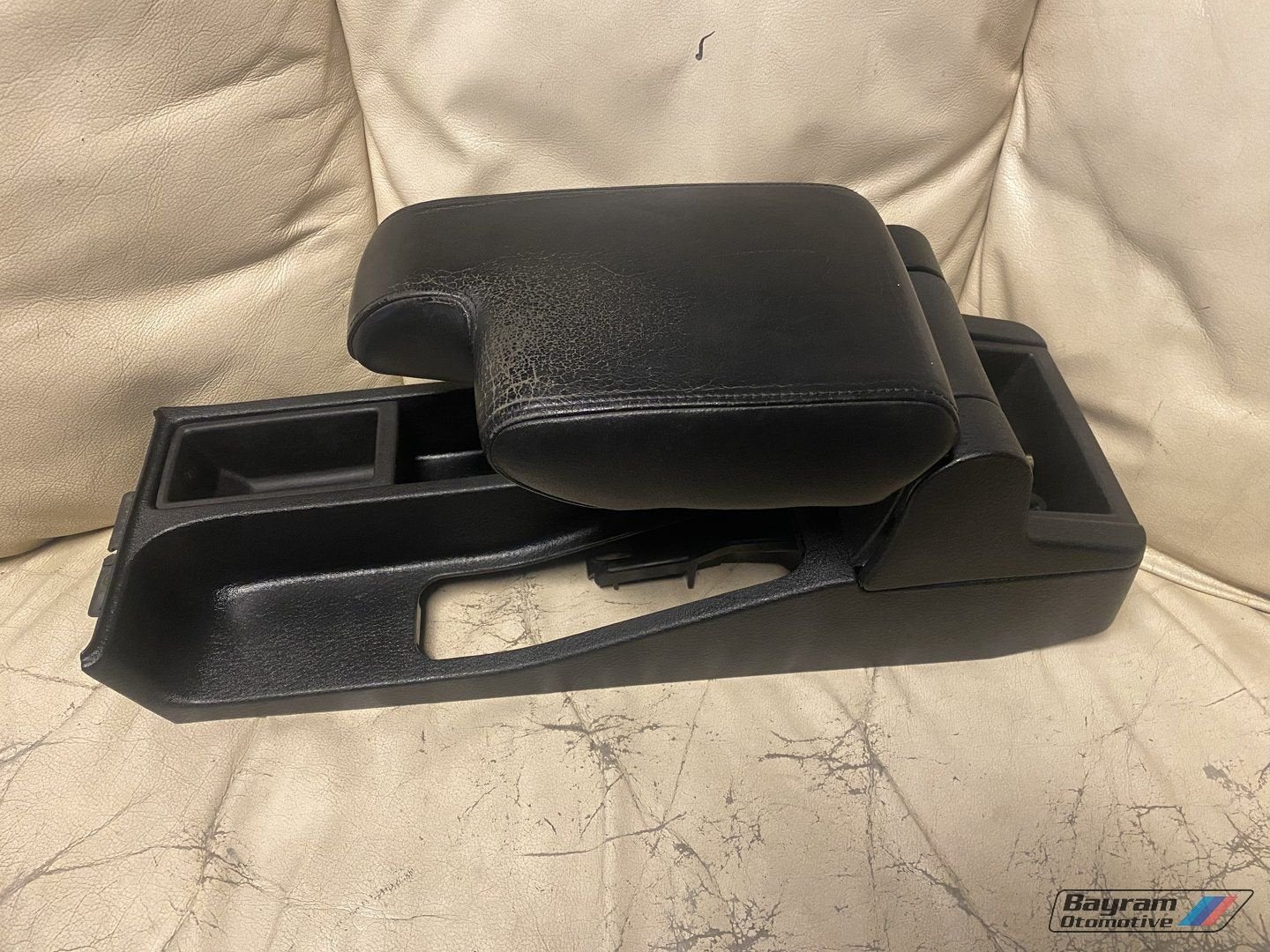Bmw E36 cabrio armsteun set zwart leder 3-serie midden m3, Auto-onderdelen, Gebruikt, -, -, Ophalen of Verzenden