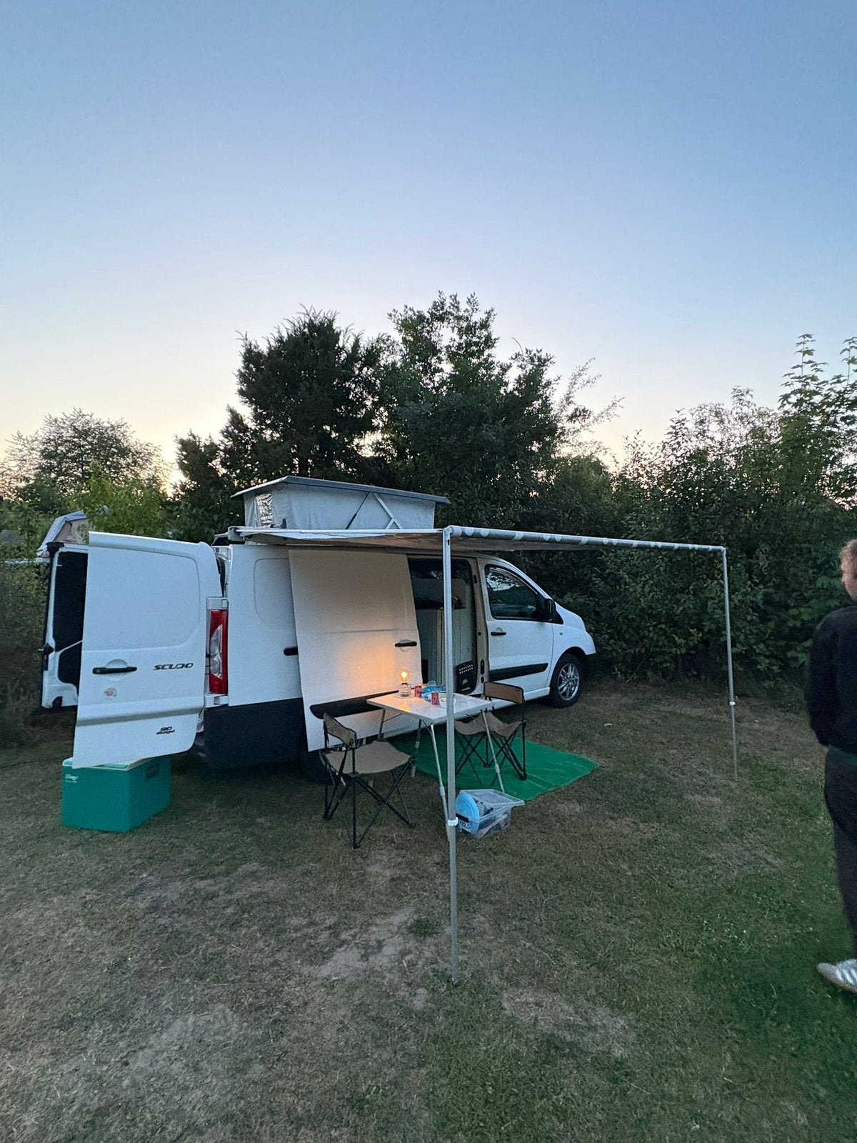 Fiat Scudo Camperbus met hefdak en zonnepanneel, Tot en met 2, Particulier, 4 tot 5 meter, Fiat