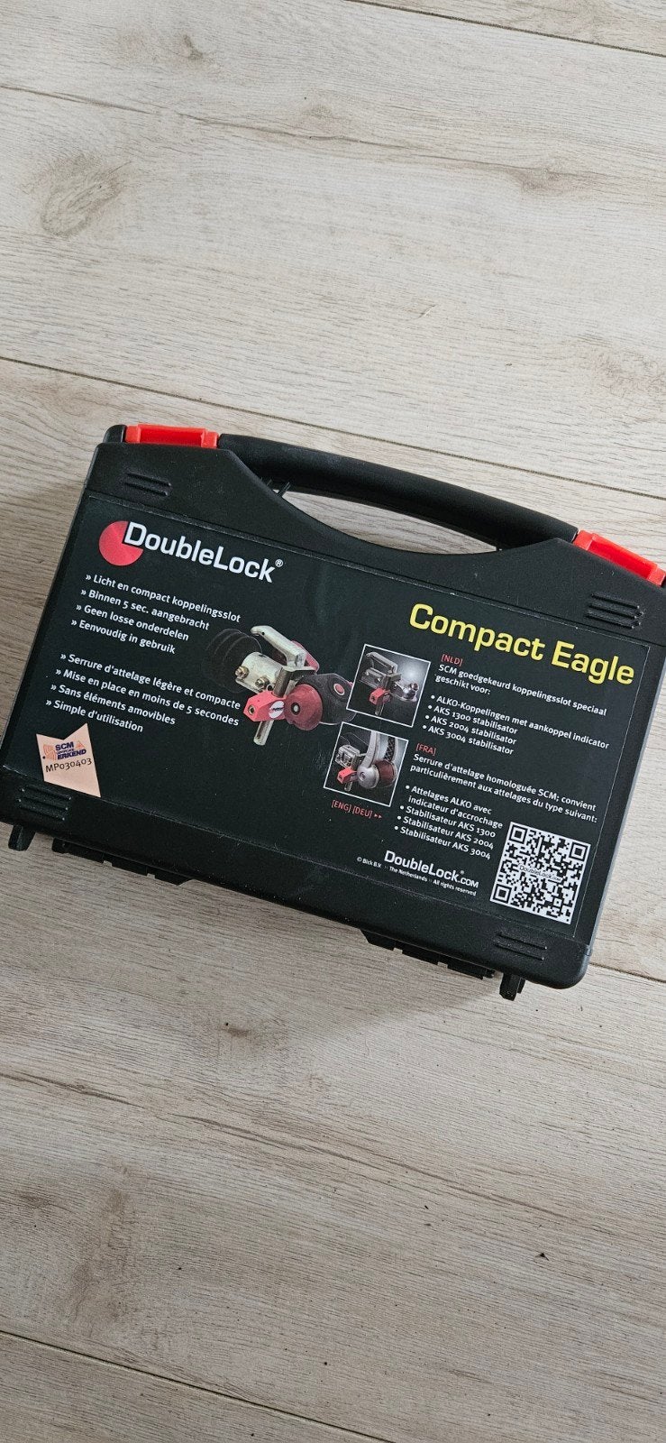 DoubleLock Compact Eagle MP030403 SCM goedgekeurd  zgan, Caravans en Kamperen, Caravan accessoires, Ophalen of Verzenden, Zo goed als nieuw