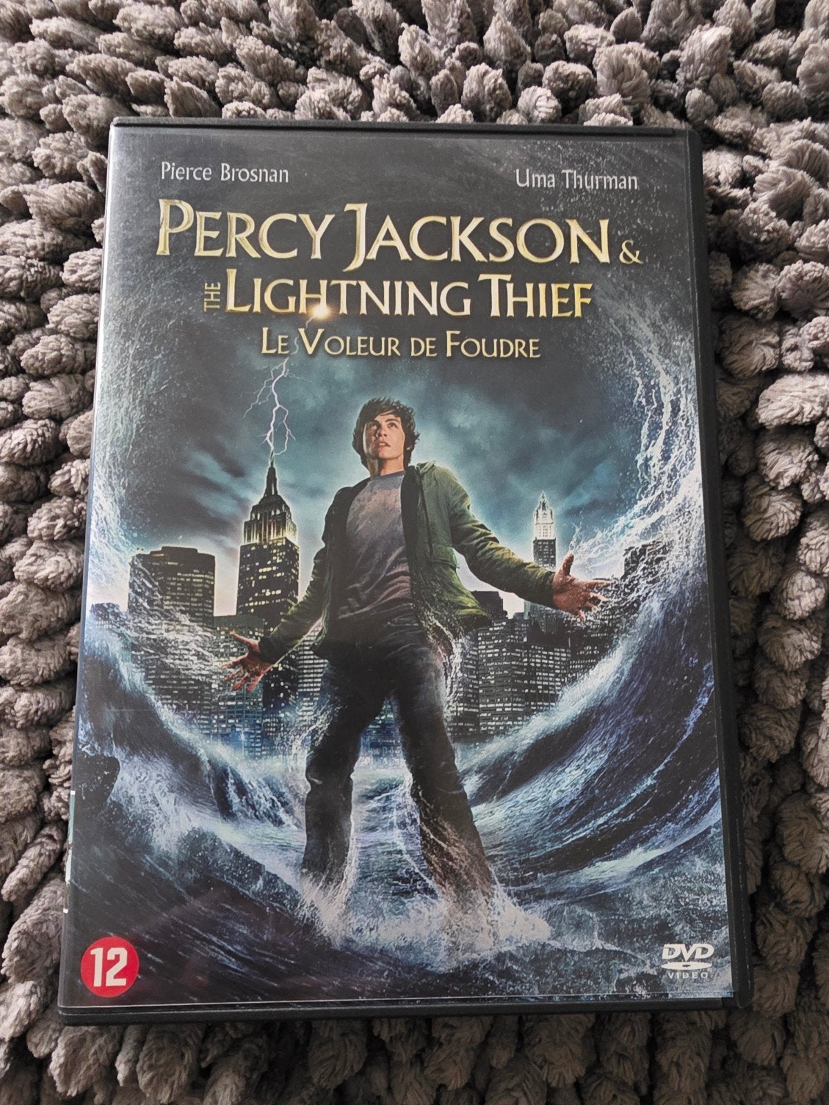 Percy Jackson & The Lightning Thief DVD, Avontuur, Gebruikt, Nederlands, Inclusief doosje