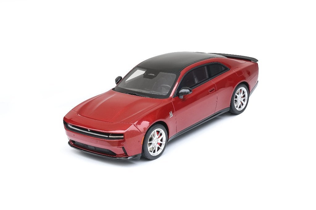 1:18 Dodge Charger Daytona Scat Pack Redeye - 2025 - Rood, Hobby en Vrije tijd, Overige merken, Auto, Gt spirit, .