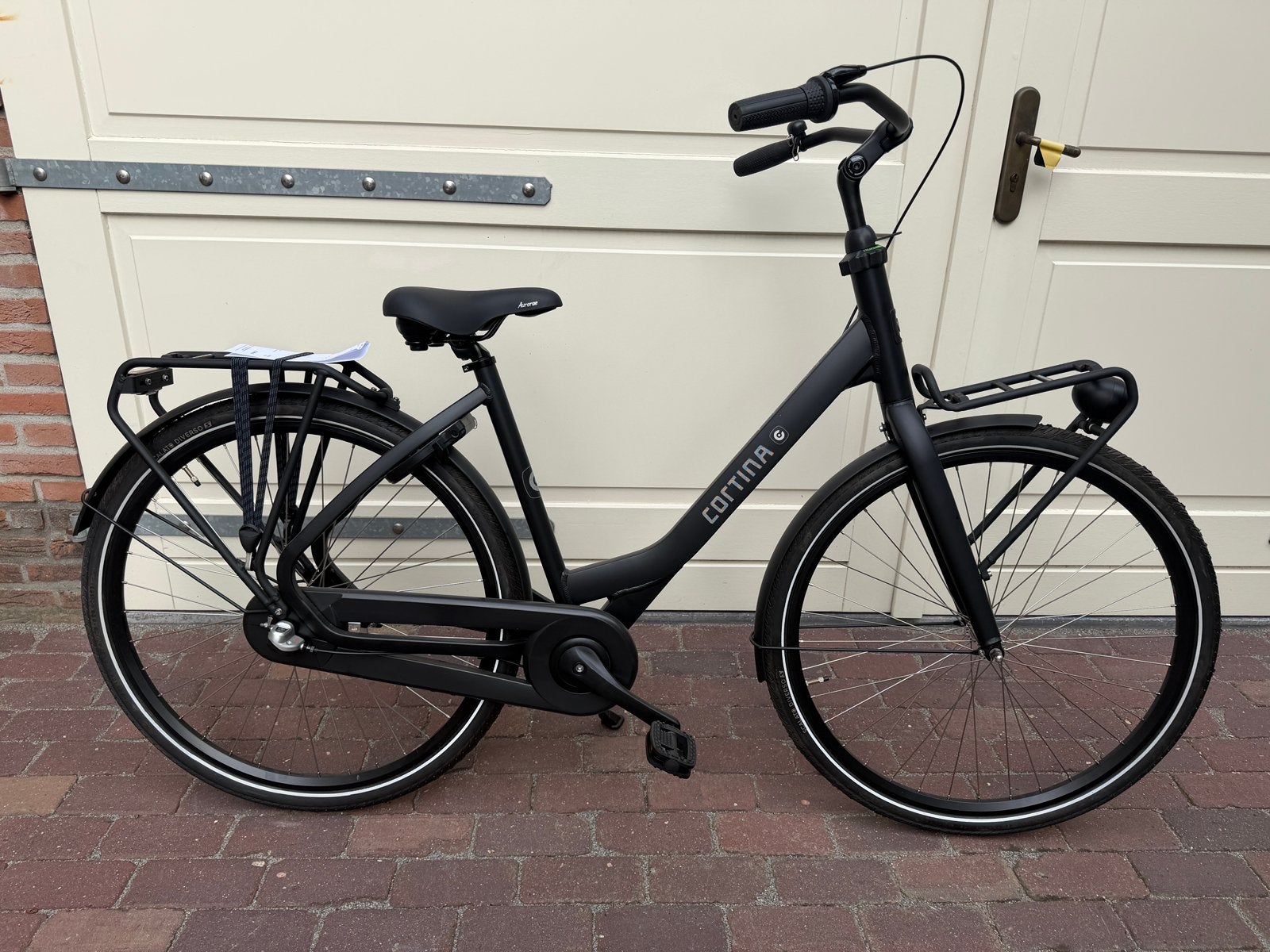 Cortina Common Jet Black Matt R3 – NIEUW kinderfiets !, Fietsen en Brommers, Overige merken, Terugtraprem, Nieuw, Ophalen of Verzenden