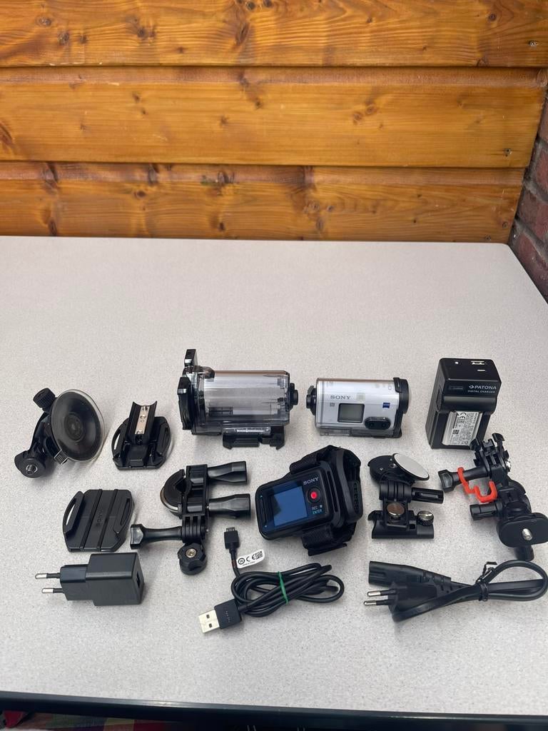 Sony Splashproof SteadyShot HDR-AS200V, Audio, Tv en Foto, Actiecamera's, Ophalen of Verzenden, Zo goed als nieuw, Sony