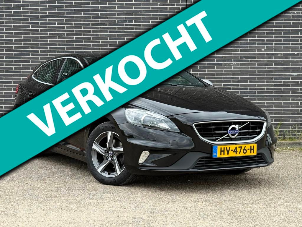 Volvo V40 2.0 D2 R-Design Business Xenon/Led!, Auto's, Volvo, Voorwielaandrijving, Gebruikt, Euro 6, 4 cilinders