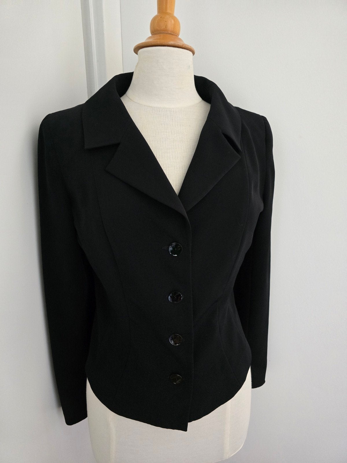 MOQ zwart jasje 38, Kleding | Dames, Ophalen of Verzenden, Zo goed als nieuw, Maat 38/40 (M), Zwart