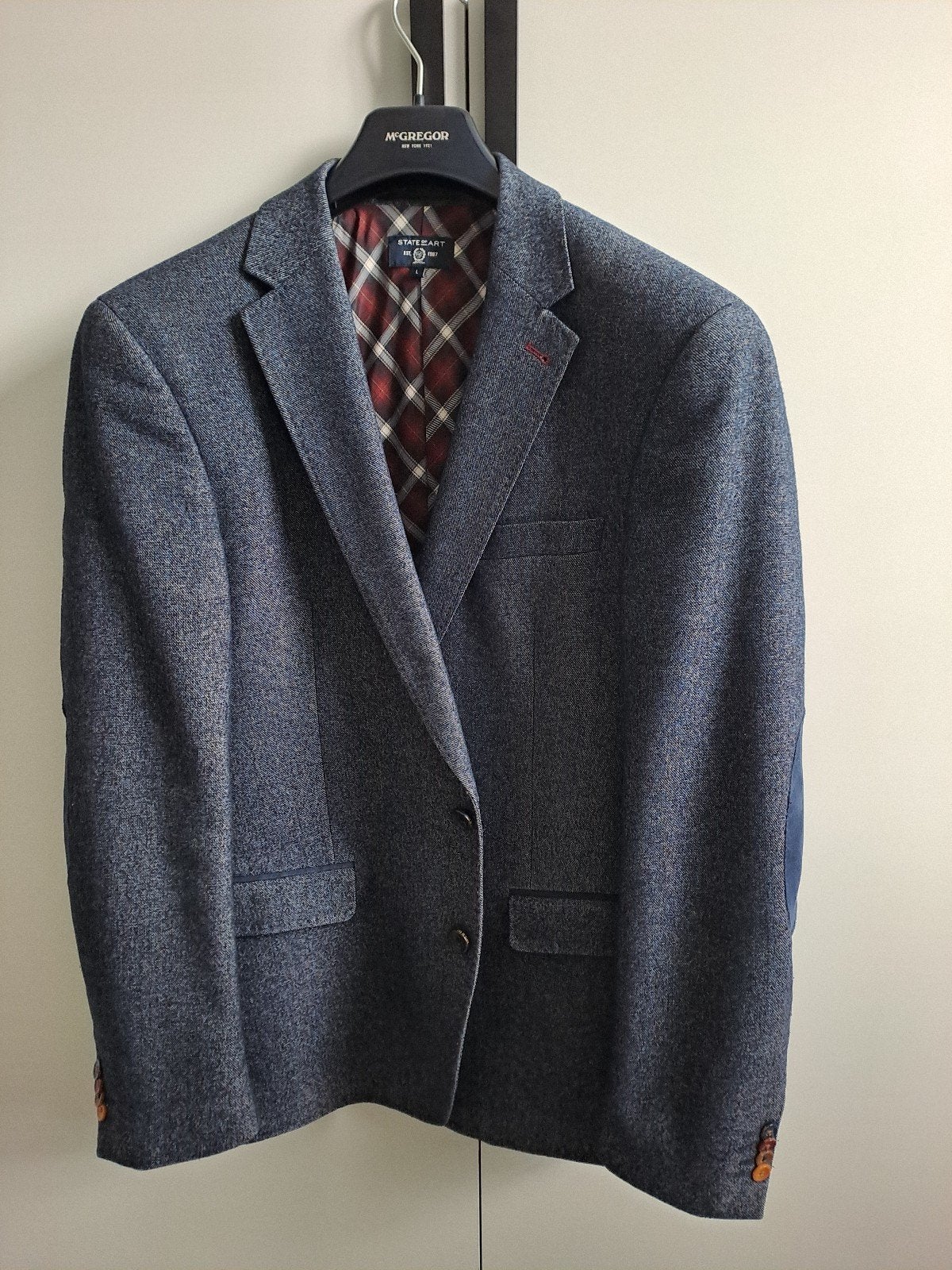State of Art blazer/colbert, maart L, als nieuw!, State of Art, Maat 52/54 (L), Blauw, Ophalen of Verzenden
