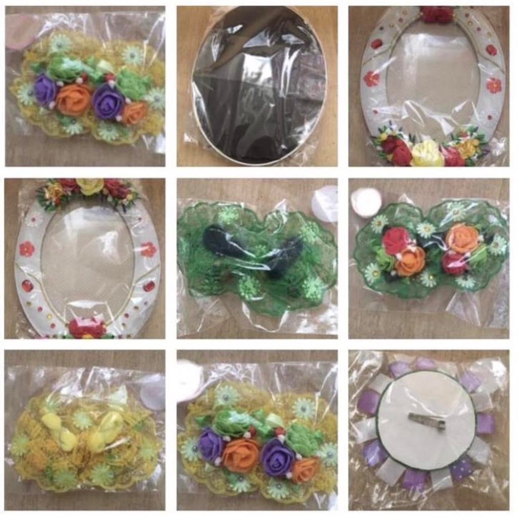 Diverse handwerk rozen bloemen rozen elastiekjes cadeautjes, Ophalen of Verzenden, Nieuw, Overige kleuren, Overige typen