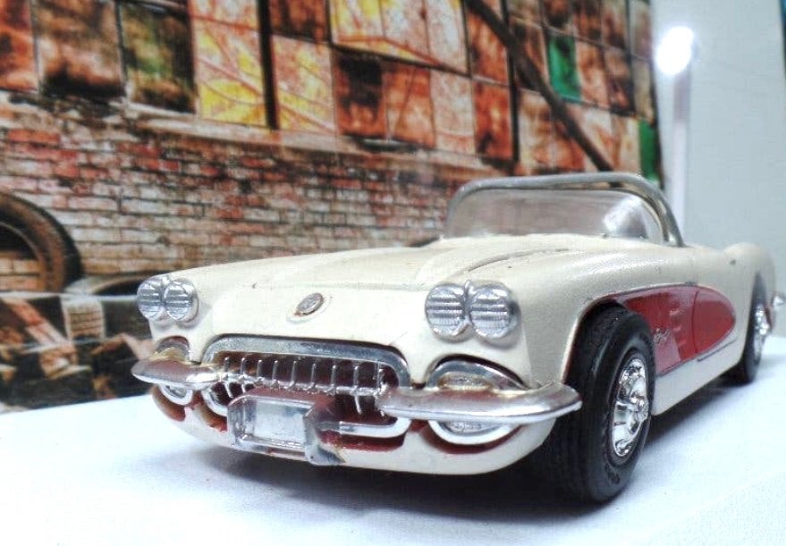 Vintage Chevrolet Corvette C1 modelauto, Overige merken, Gebruikt, 1:50 of kleiner, Auto
