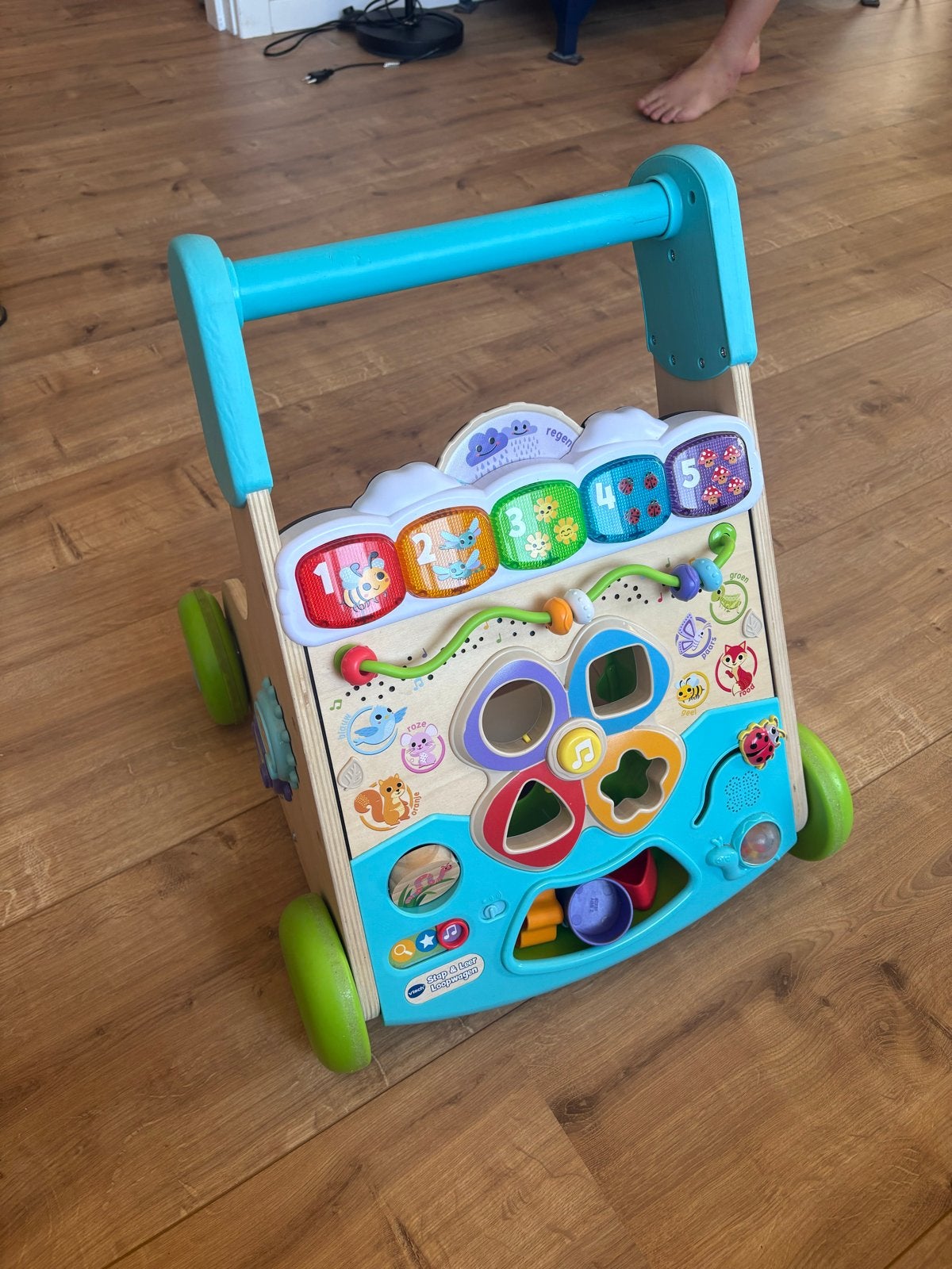VTech Baby Loopwagen 2-in-1: Stimuleert Lopen en Spelen, Ophalen, Gebruikt, Overige typen, Met licht