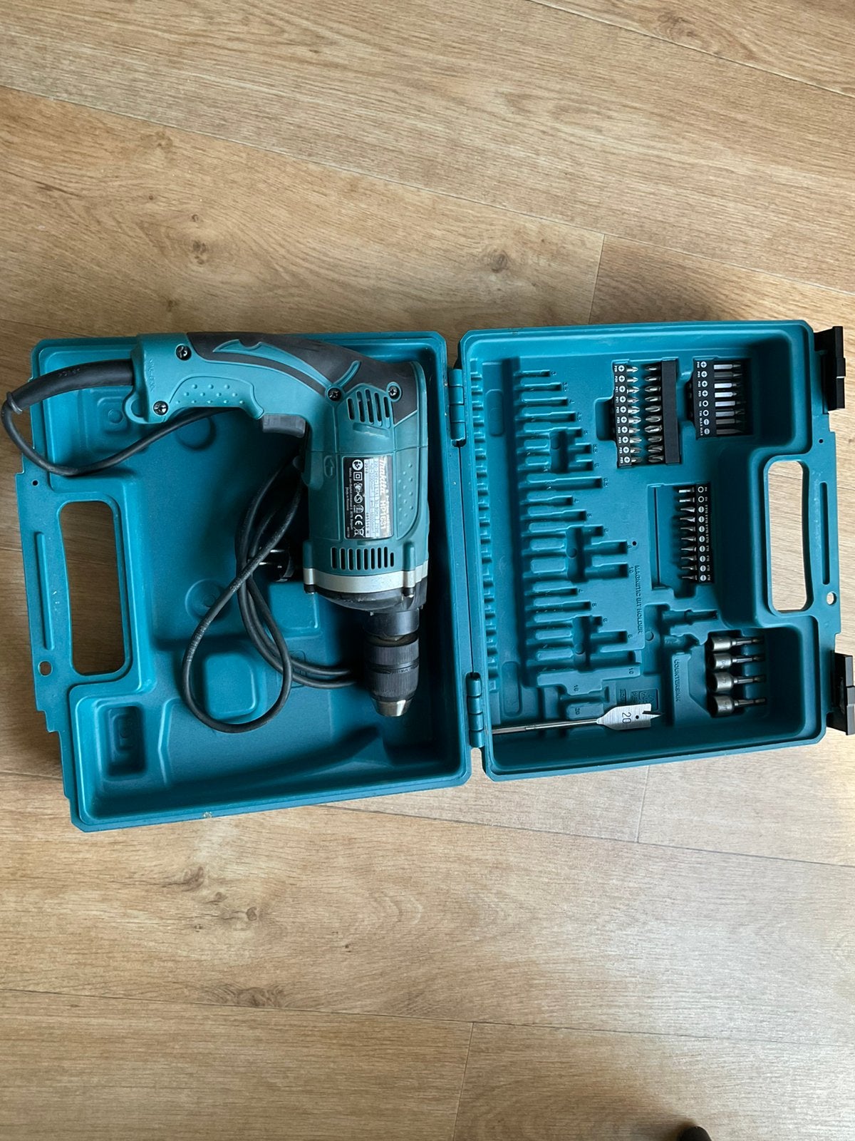 Makita klop boormachine, Doe-het-zelf en Verbouw, Gereedschap | Boormachines, Ophalen of Verzenden, Zo goed als nieuw, Boormachine
