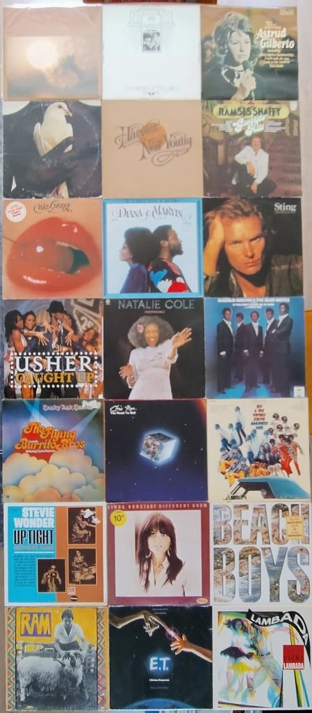 Grote Platenverzameling: Rock, Pop, Country, Jazz 168 LP's, Ophalen of Verzenden, 1970 - 1979, Gebruikt, 12 inch
