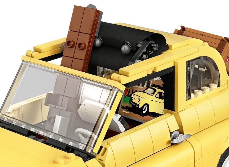 Lego Creator Expert Fiat 500 (10271) Nieuw, Inclusief accessoires, Lego, Nieuw, Ophalen of Verzenden