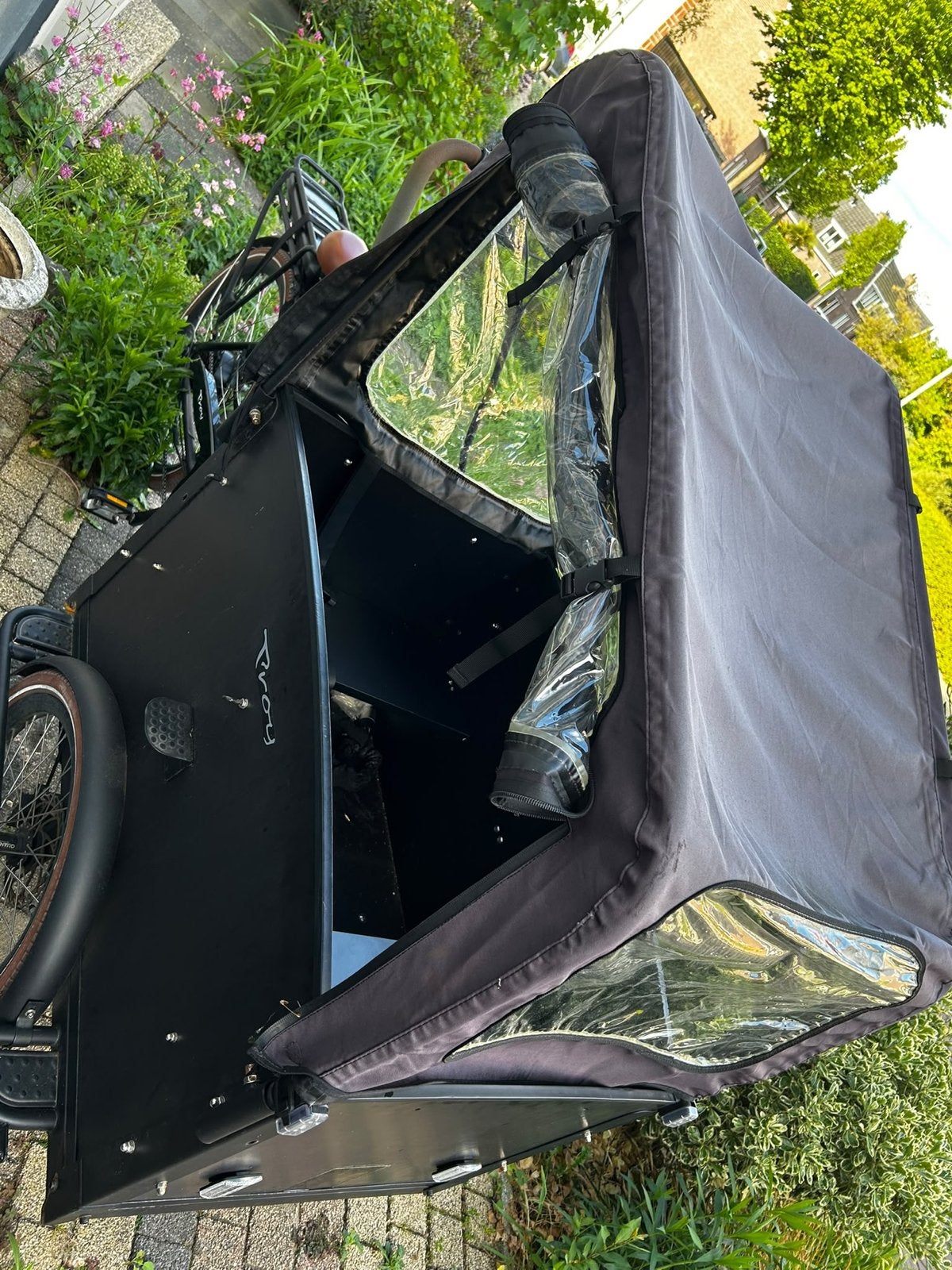 Troy elektrische driewiel bakfiets - perfect voor 4kinderen, Overige merken, Elektrisch, Ophalen of Verzenden, Zo goed als nieuw