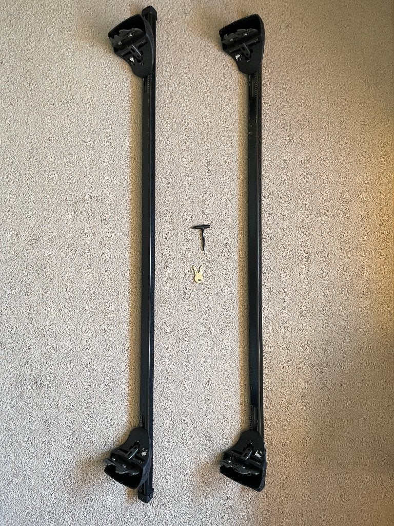 Thule dakdragers met foots Toyota Aygo, Ophalen, Gebruikt