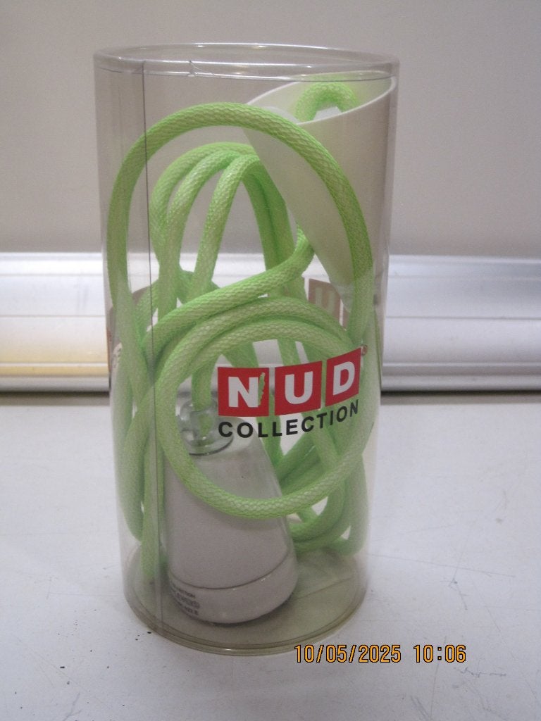 nud lamp hanglamp groen (342), Ophalen of Verzenden, Nieuw, Design, E27 (groot)