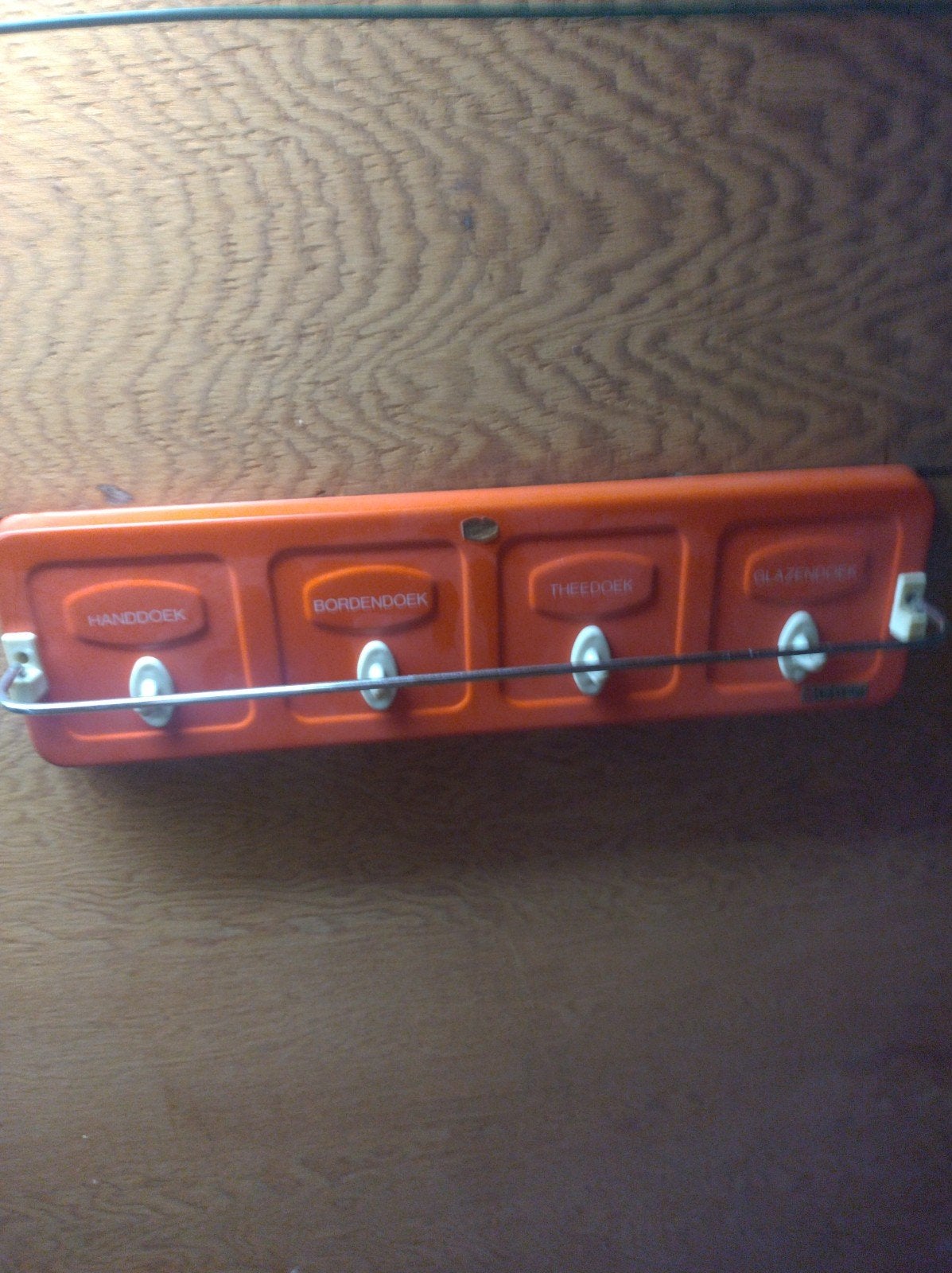 Brabantia handdoekrek - Vintage oranje, Ophalen of Verzenden, Zo goed als nieuw, Oranje, Brabantia