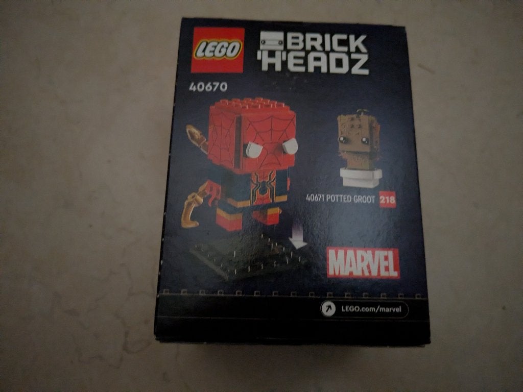 Lego Brickheadz - Iron Spider Man - 40670, BrickHeadz, Lego, Nieuw, Ophalen of Verzenden