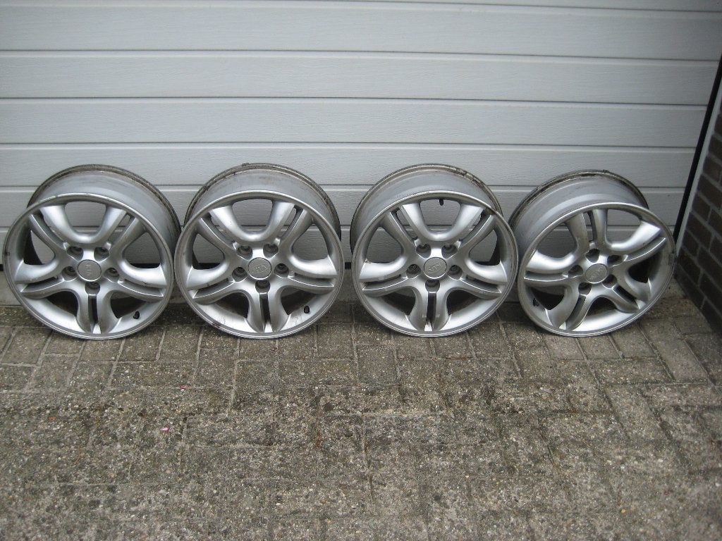 aluminium velgen kia sportage, Auto-onderdelen, Banden en Velgen, Ophalen, Gebruikt, Velg(en), 16 inch