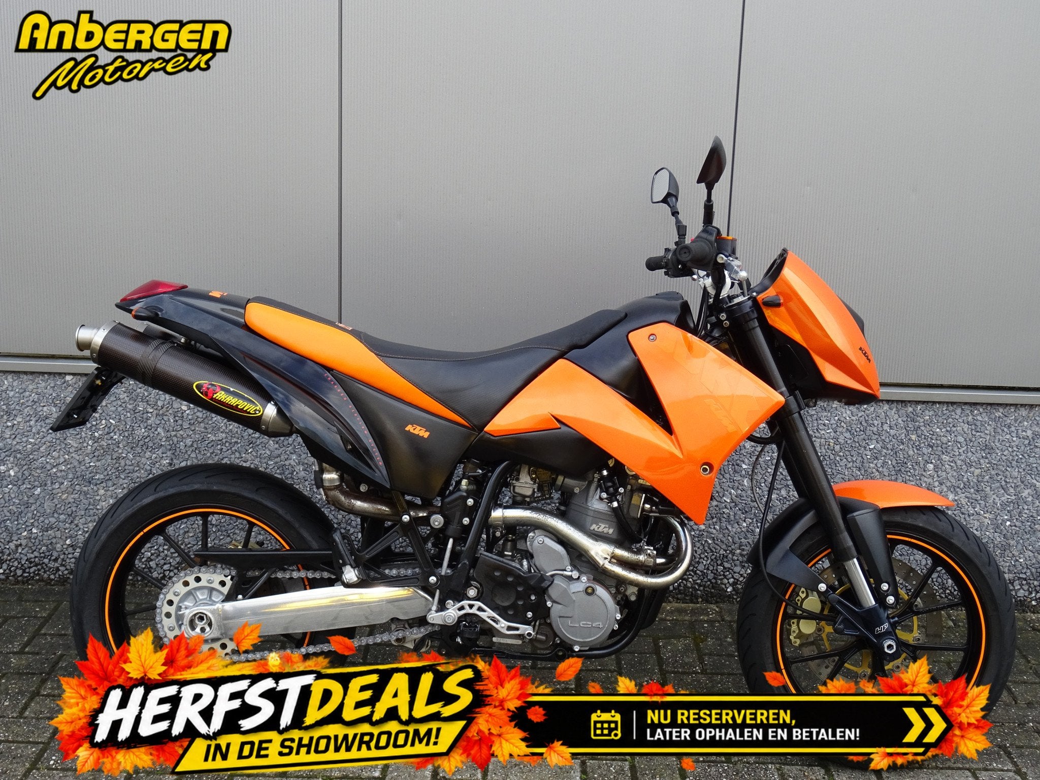 KTM 640 DUKE II (bj 2003), 640 cc, Naked bike, Gebruikt, Bedrijf