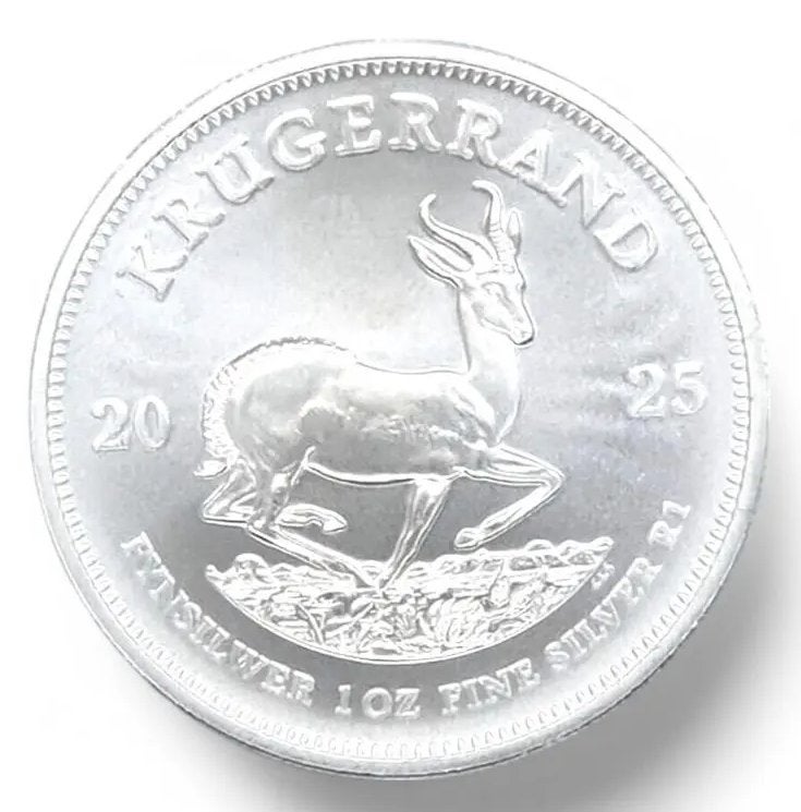 Zuid-Afrika 1 troy ounce 2025 Krugerrand, Ophalen of Verzenden, Zilver