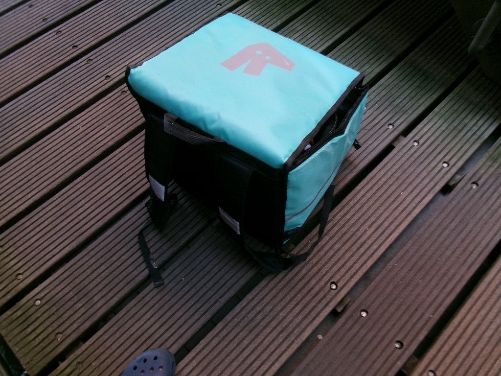 Maaltijd Bezorg tas Deliveroo, Ophalen of Verzenden, Zo goed als nieuw, Overige merken
