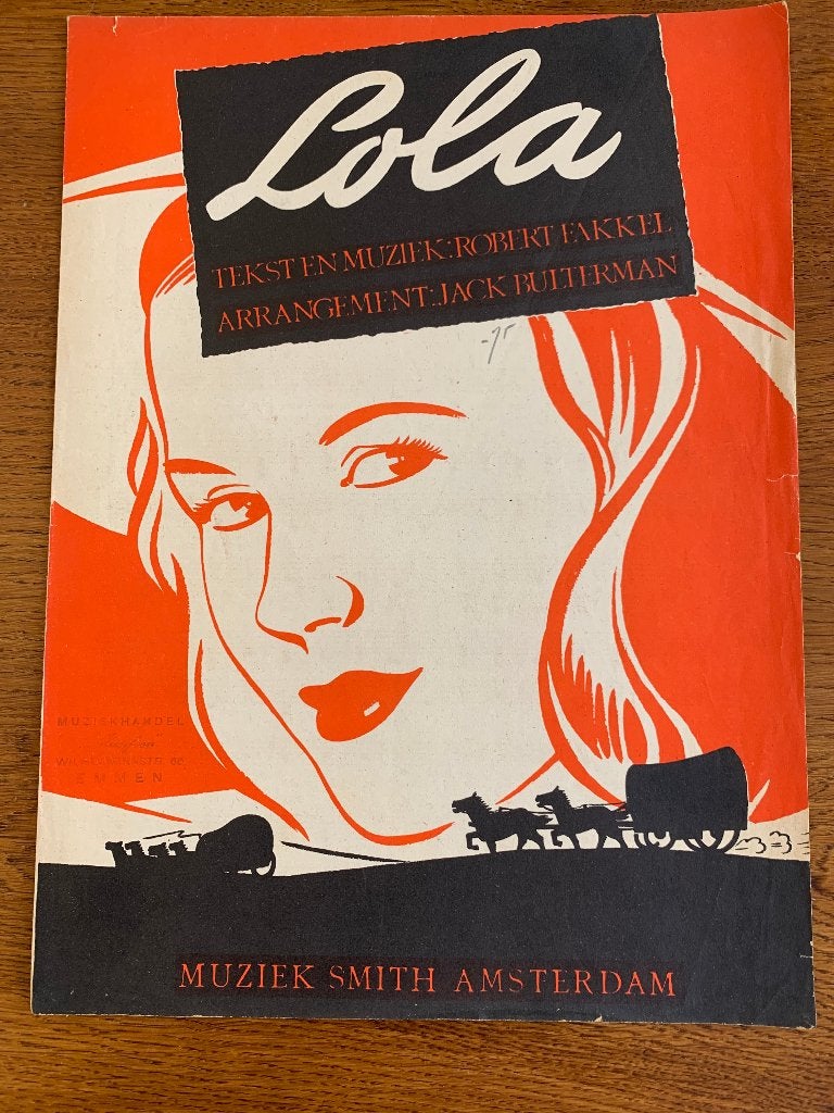Bladmuziek "Lola", Ophalen of Verzenden, Zo goed als nieuw, Artiest of Componist