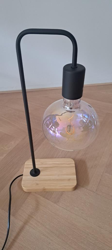 TVÄRHAND tafellamp IKEA, Huis en Inrichting, Lampen | Tafellampen, Ophalen of Verzenden, Zo goed als nieuw, Glas, Minder dan 50 cm