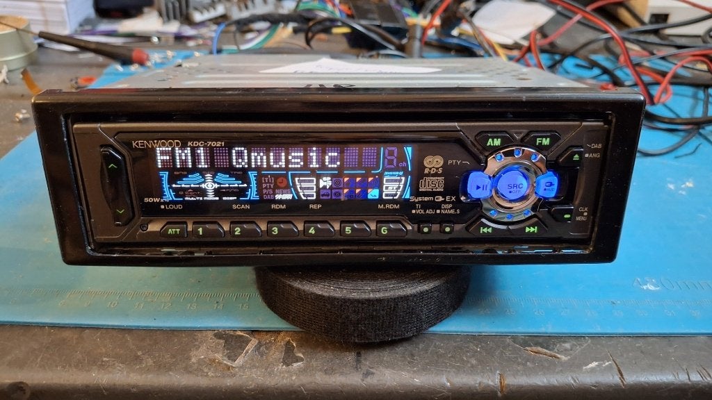 Kenwood KDC-7021 radio/cd speler mask BT modificatie, Ophalen, Gebruikt, Info@nl.jvckenwood.com, Rendementsweg 20 B-93641 SL Mijdrecht