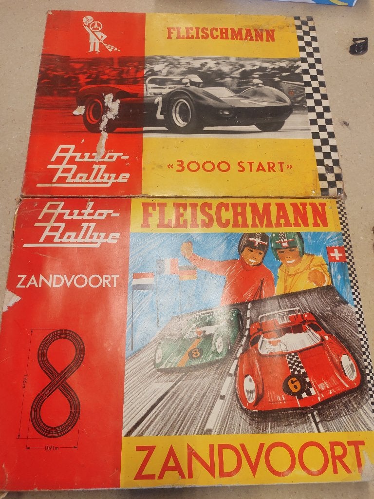 Fleischmann race baan, Ophalen, Gebruikt