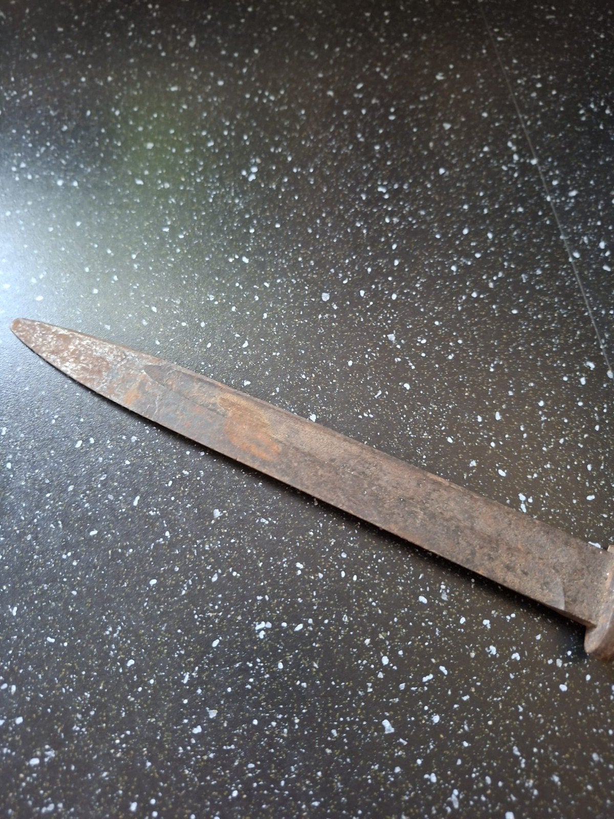 Ww2 wo2 Duitse schuurvondst mauser k98, Ophalen of Verzenden, Duitsland, Mes of Dolk