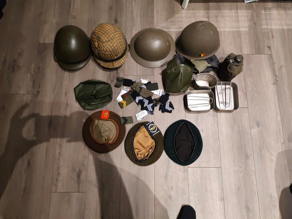 Lot leger spullen, Verzamelen, Militaria | Algemeen, Ophalen of Verzenden, Landmacht, Nederland