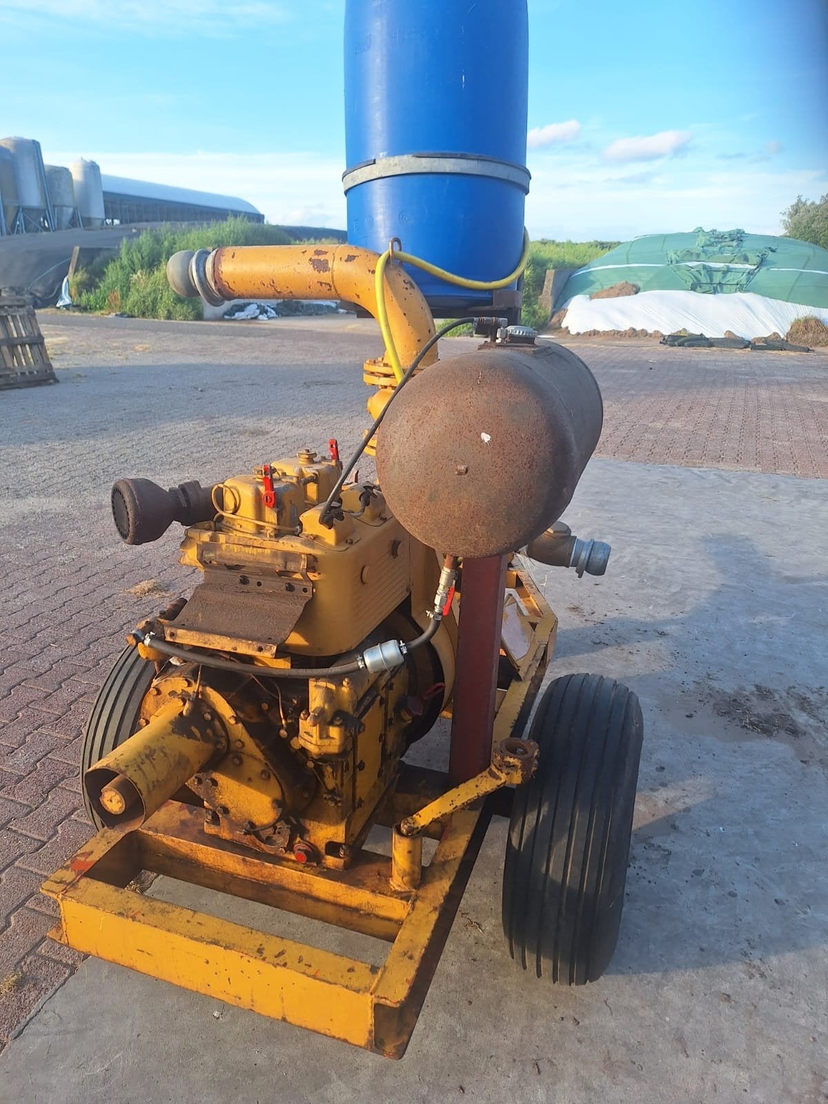 Petter pj2 diesel motor met stork waterpomp, Ophalen, Gewasbescherming en Bemesting