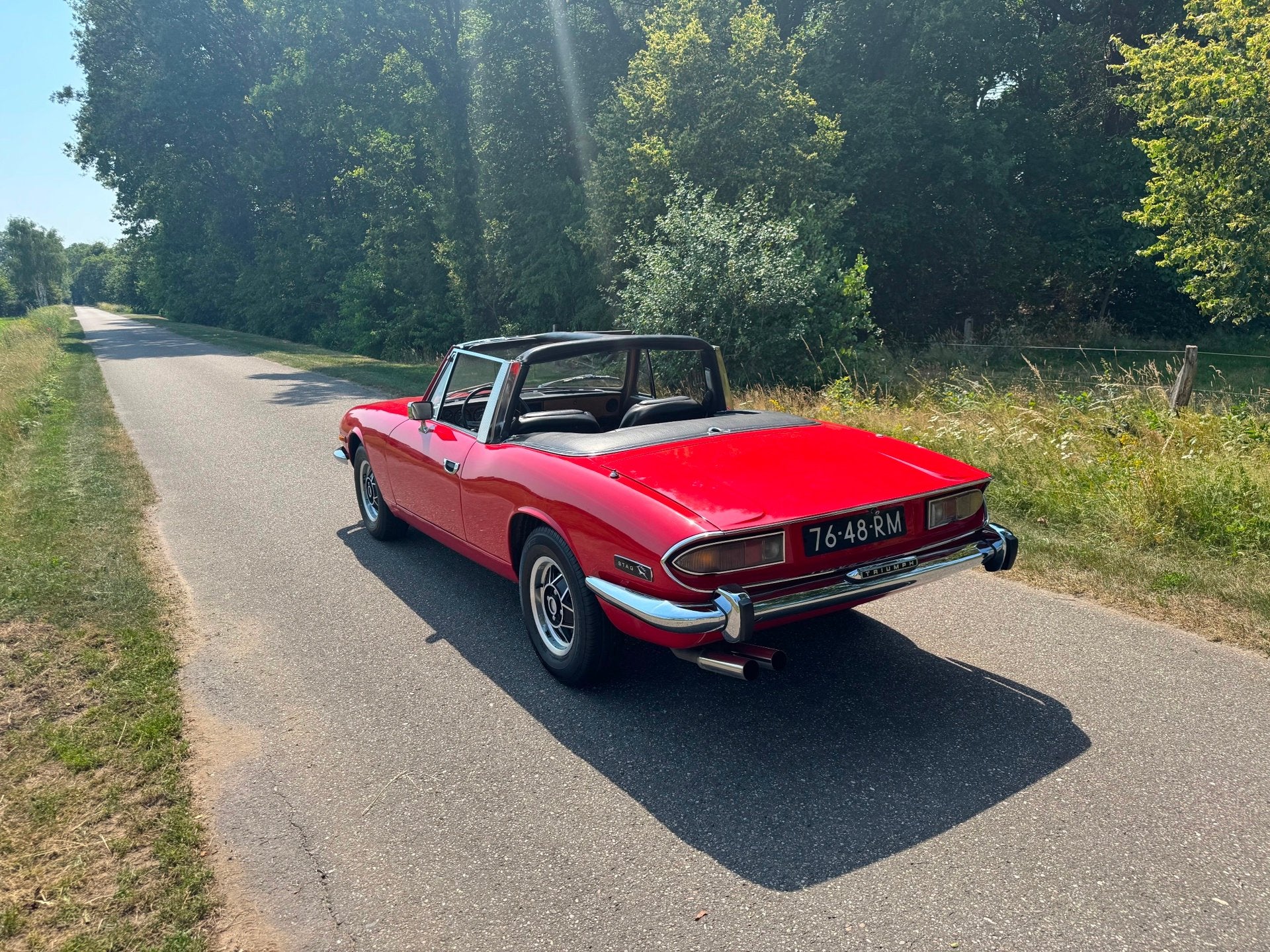 Triumph Stag MK II Convertible Automaat 3.5 V8 Origineel NL, foto 4