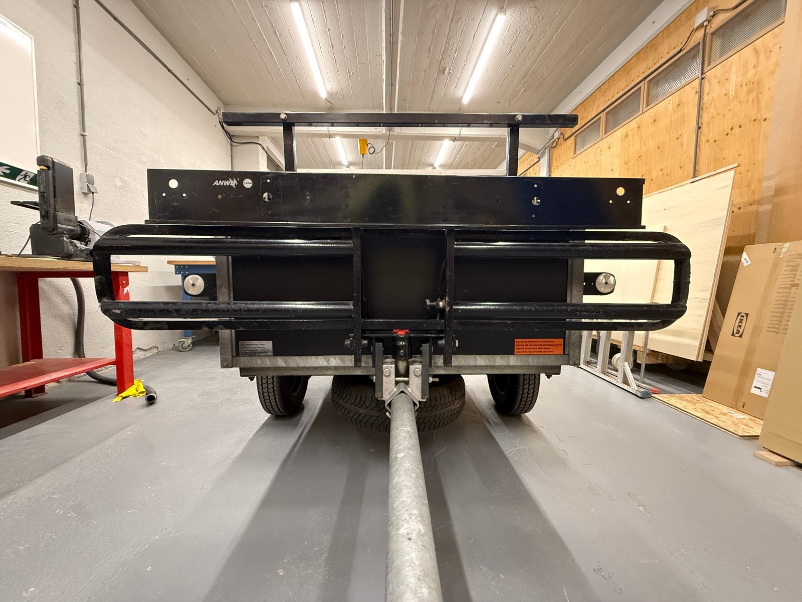 Robuuste fietsendrager dissel, Ophalen, 2 fietsen, Gebruikt, Fietsendrager-accessoire
