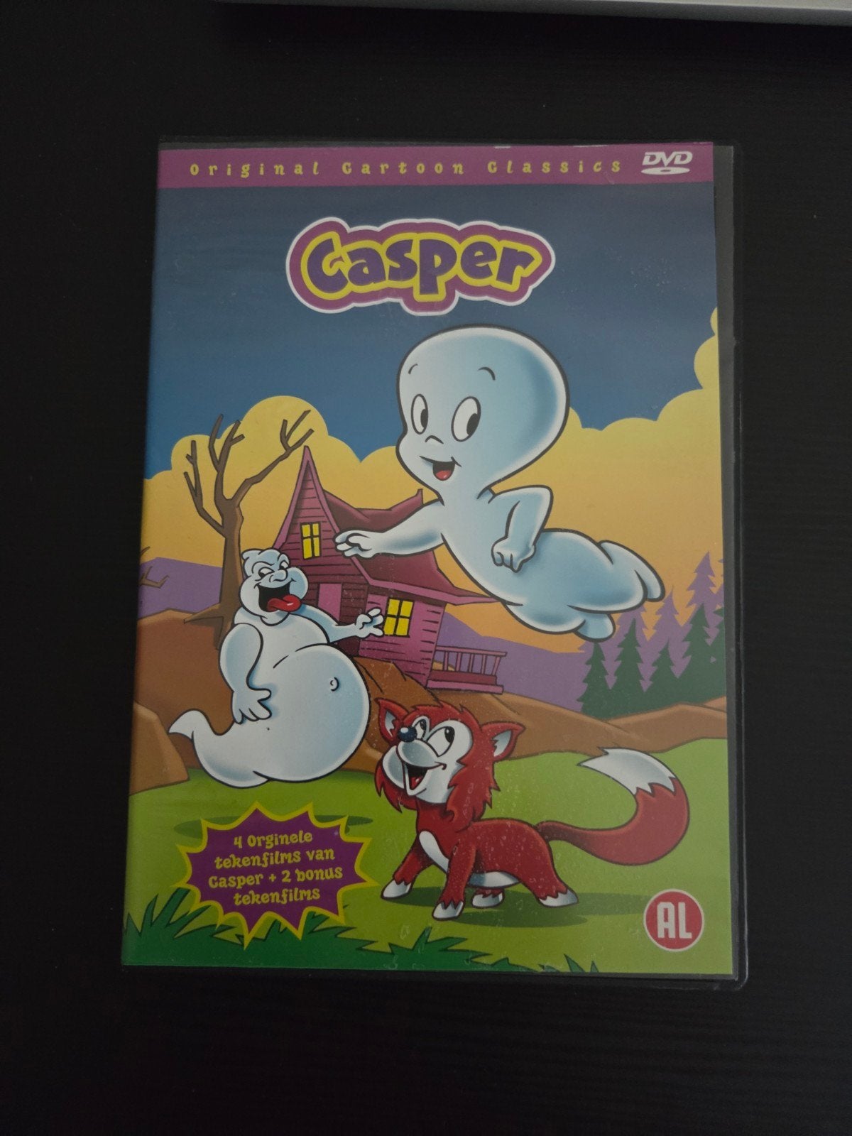 Casper Original Cartoon Classics DVD - 4 + 2 bonus, Ophalen, Tekenfilm, Nederlands, Gebruikt