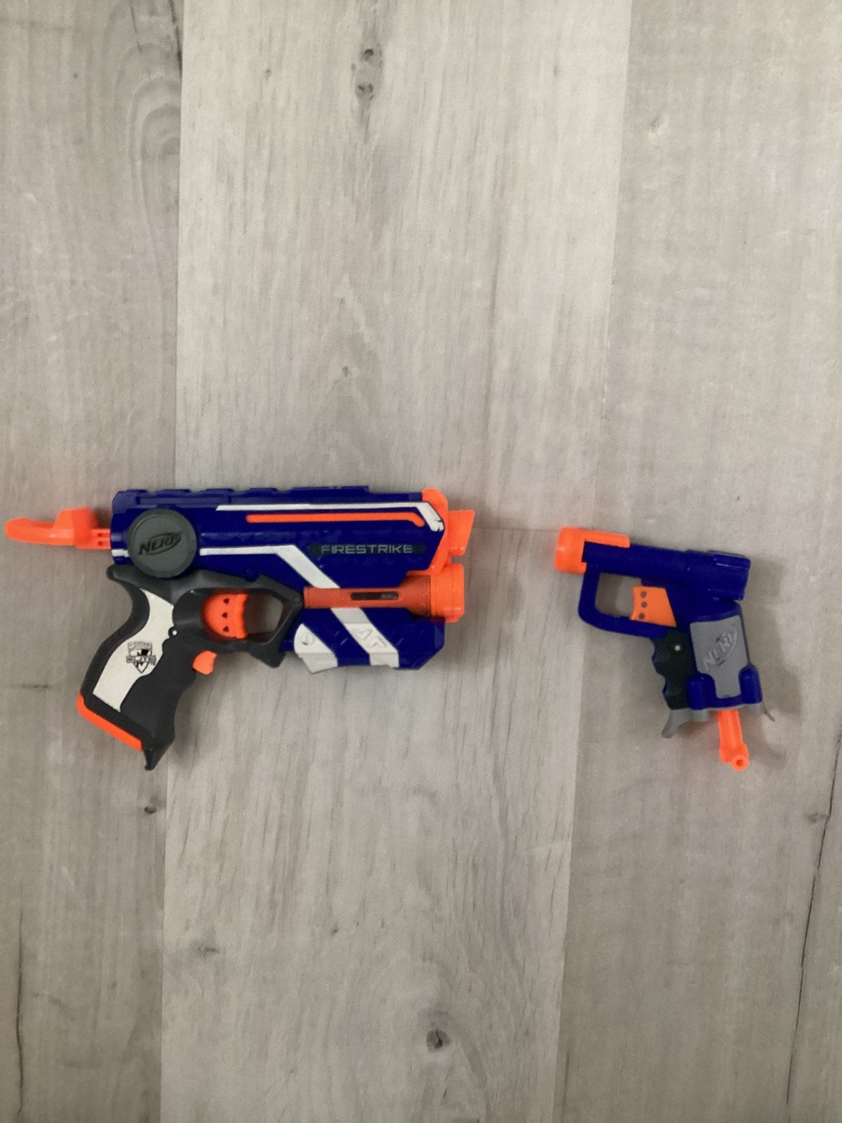 3 Nerf pistolen diversen, Ophalen of Verzenden, Gebruikt