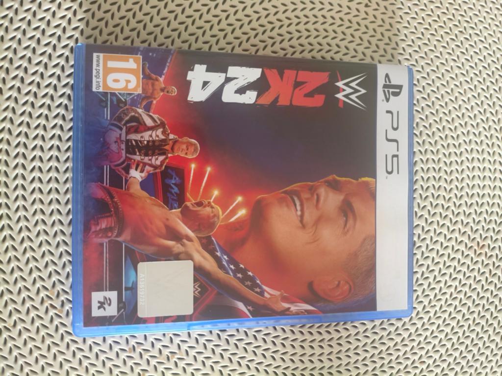 WWE 2K24 PS5 vering van 40 jaar WrestleMania playstation 5, Vechten, 2 spelers, Ophalen of Verzenden, Zo goed als nieuw