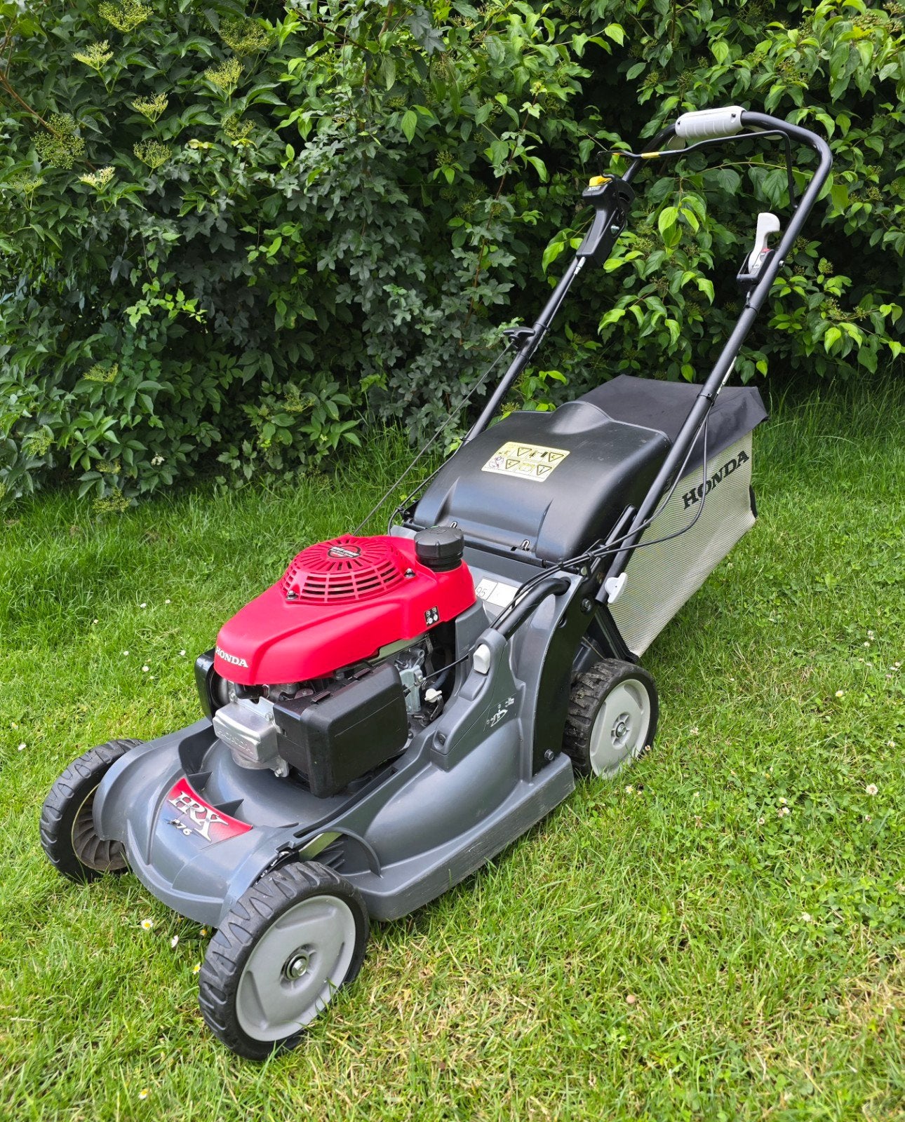 Honda hrx 476 ( z.g.a.n ), Ophalen, Cirkelmaaier, Honda, Opvangzak