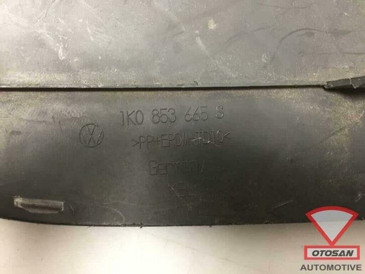 vw golf 5 gti voorbumper rooster links 1k0853665s, Gebruikt, Volkswagen, Volkswagen AG, Links