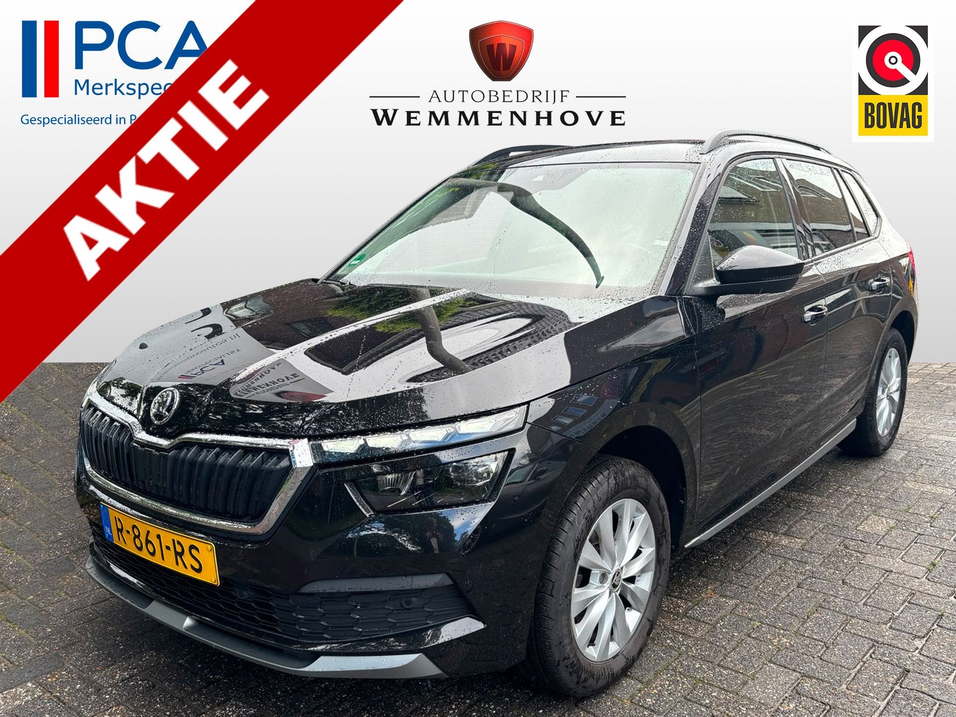 Skoda Kamiq 1.0 TSI Business Edition Airco-Ecc/Alu wielen/Mi, Auto's, 12 maanden, Gebruikt, 620 kg, Handgeschakeld