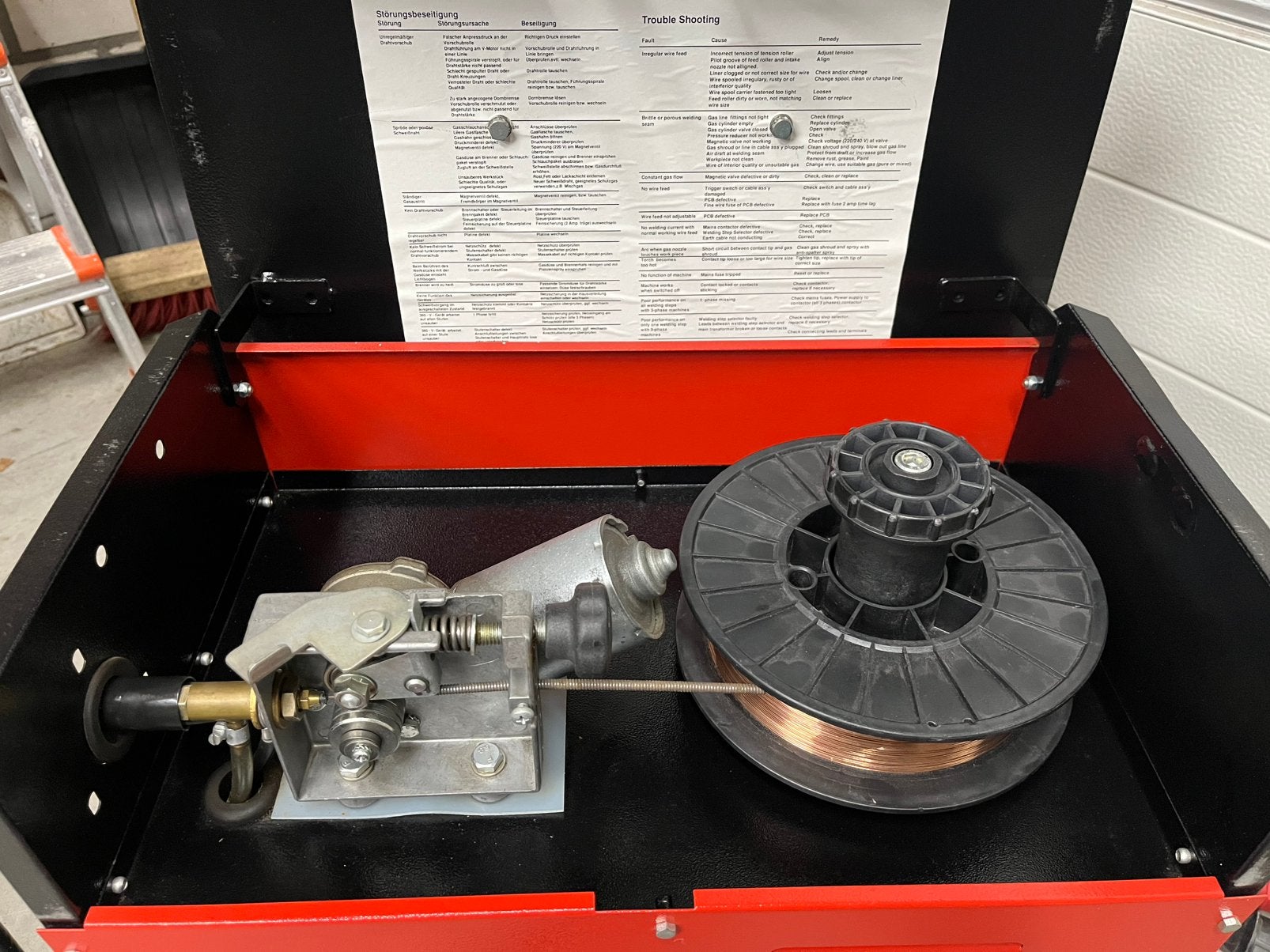 Compleet Elektra Beckum 120/20 lasapparaat Mig/Mag, Ophalen, Zo goed als nieuw, Co2